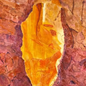 Acrylic Peek a Boo Sunshine_by Laura Gates