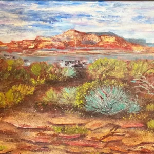 Oil A View of Sedona_by Laura Gates