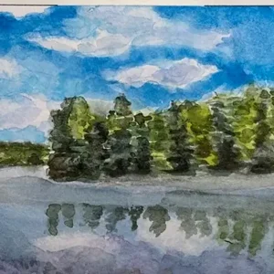 Watercolor Oh Canada_by Laura Gates